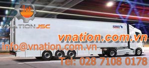 reefer semi-trailer / 3-axle / for food