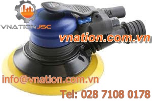 orbital sander / pneumatic / speed control