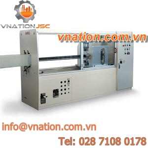 circular sawing machine / for PVC / for PE pipes / for tubes