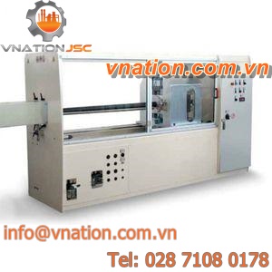 circular sawing machine / for PE pipes / for extrusion lines