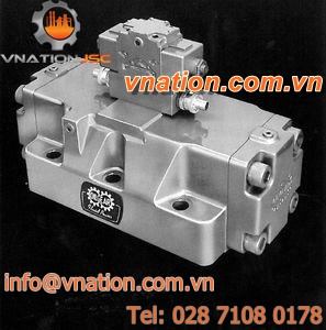 directional solenoid valve / hydraulic / 4-way / control