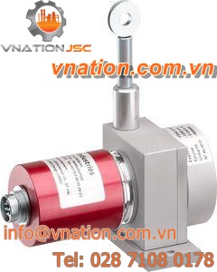 draw-wire position sensor / magnetic / hybrid potentiometer / mechanical