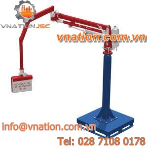 pneumatic manipulator / with orbital end effector / positioning / mobile