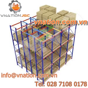 push-back racking / pallet
