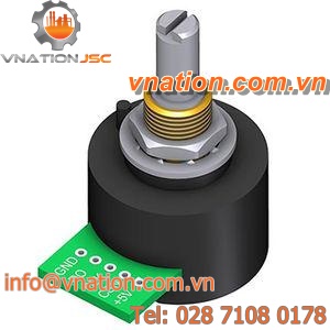 absolute rotary encoder / Hall effect / analog / digital