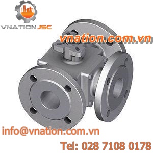ball valve / manual / electrically-actuated / pneumatic