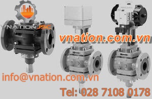 sliding gate valve / pneumatic / flow-control / for natural gas