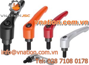 steel clamping lever / indexing