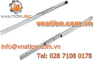 over-extension telescopic slide / caged ball
