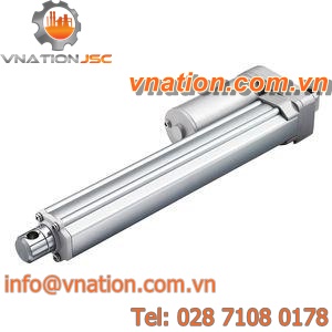 electric cylinder / DC / with parallel motor / small