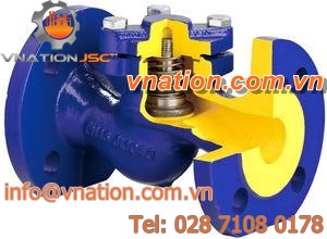 piston check valve / for steam / for water / cast iron