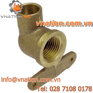 threaded fitting / elbow / brass