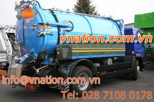 truck-mounted cistern / multi-function / metal / horizontal
