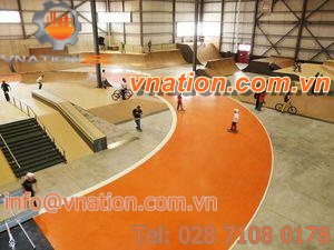 epoxy resin / for floor coverings / high-resistance