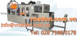food packaging thermoforming, punching and stacking machine / fully-automatic / vacuum