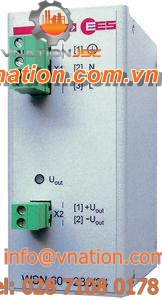 AC/DC power supply / regulated / with short-circuit protection / switching