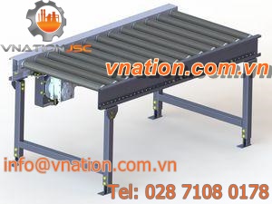 roller conveyor / chain drive / horizontal
