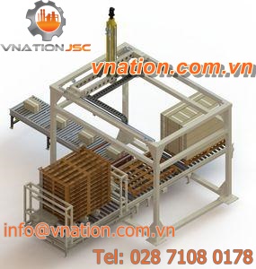 Cartesian palletizer / pallet / robotic