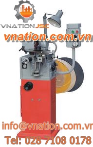 flat grinding machine / manual / for saw blades