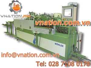 roll brush production line / for strip brushes