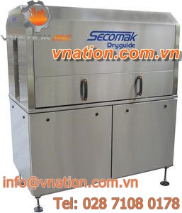 modular dryer / stainless steel / vertical