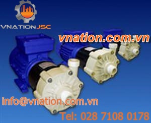 chemical pump / with electric motor / magnetic-drive / centrifugal