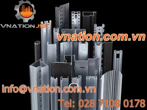 T-slot profile / construction / laser-welded