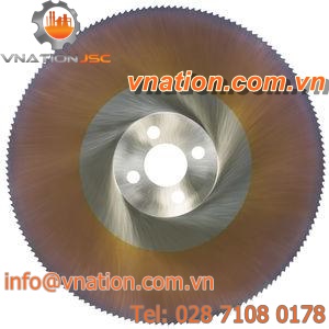circular saw blade / HSS / for steel / for metal