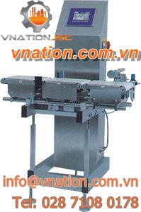 bag checkweigher / packaging machine / for logistics / for heavy loads
