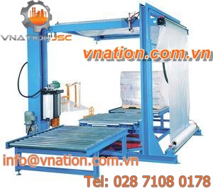 automatic pallet wrapping machine / turntable / for pallets