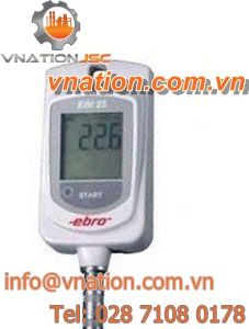 temperature data-logger / programmable / wireless / with screen