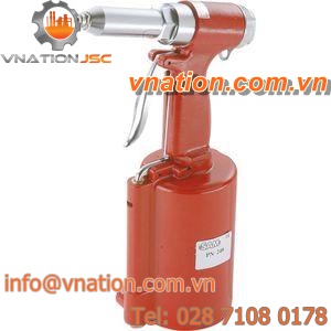 manual riveter / pneumatic / for blind rivets / floor-standing