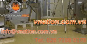 PVC floor tile / for clean rooms