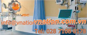 wall protection / PVC / for clean rooms