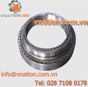 slewing ring without teeth / roller / three-row