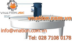 wastewater treatment agitator / anchor type / high-speed / floating