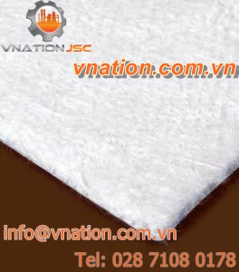 acoustic mat / silica fiber / ribbed