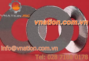 flat seal / rod / metal / for corrosive products