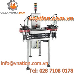 box packaging checkweigher / for cans / bottle / for automatic machines