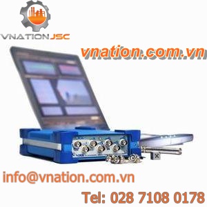 electrical network analyzer / noise / portable / multi-channel