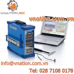 electrical network analyzer / noise / portable / real-time