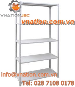 double-sided shelving / archival / metal