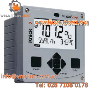 oxygen analyzer / pH / conductivity / ORP