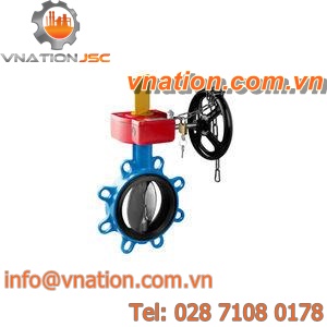 butterfly valve / for firefighting foam