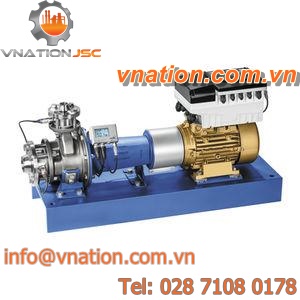 oil pump / condensate / for hot water / with electric motor