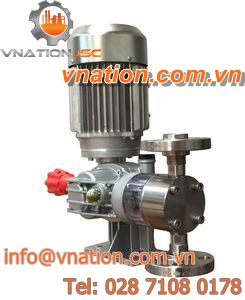 water pump / with electric motor / plunger / with obturator