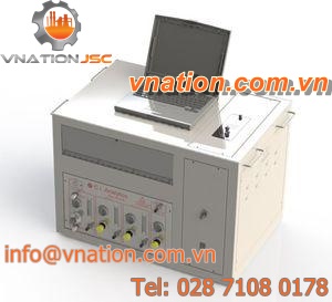 liquid analyzer / solid / chlorine / trace