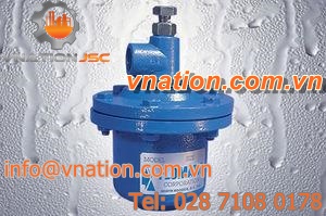 diaphragm valve / for air / unloading