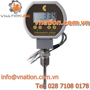 RTD temperature probe / penetration / digital / handheld