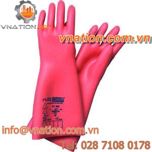 laboratory gloves / insulated / leather